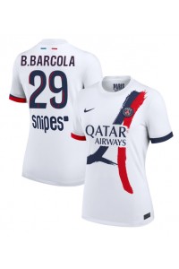 Fotbalové Dres Paris Saint-Germain Bradley Barcola #29 Dámské Venkovní Oblečení 2025-26 Krátký Rukáv